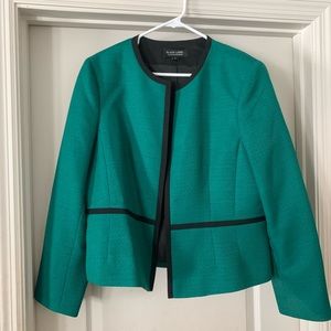16 Green Suit Jacket Black Label Evan Picone